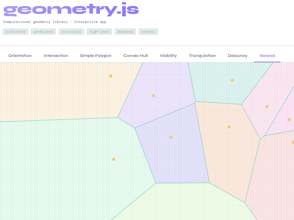 Geometry Algorithms App